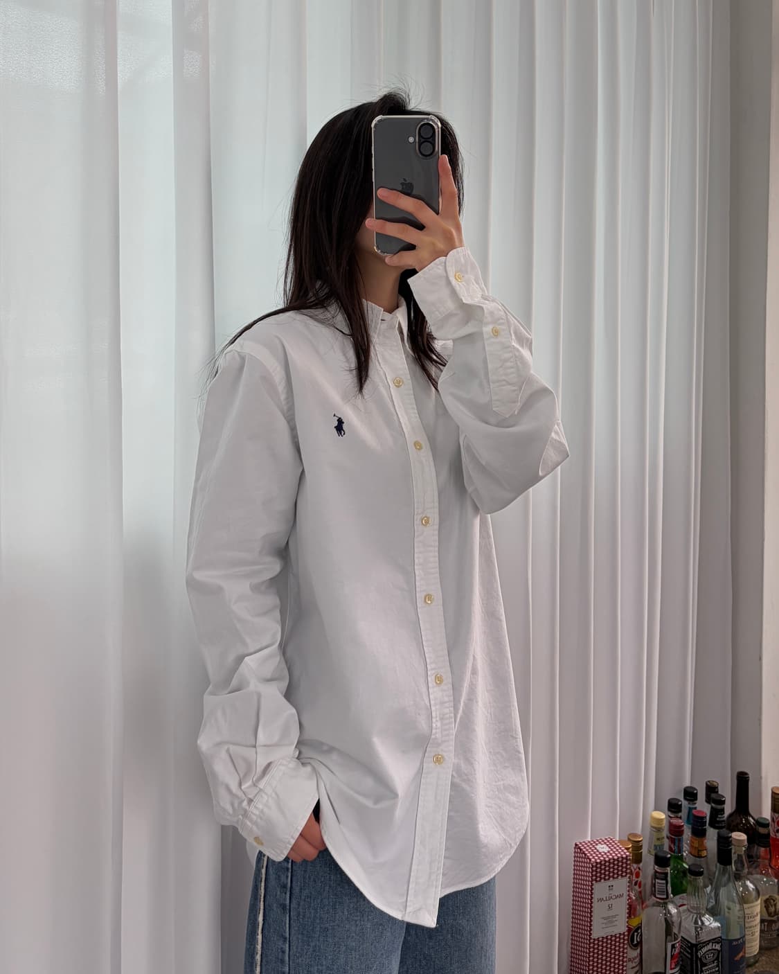 [M]폴로 랄프로렌 클래식핏 가먼트 다이 옥스포드 셔츠 상품이미지1