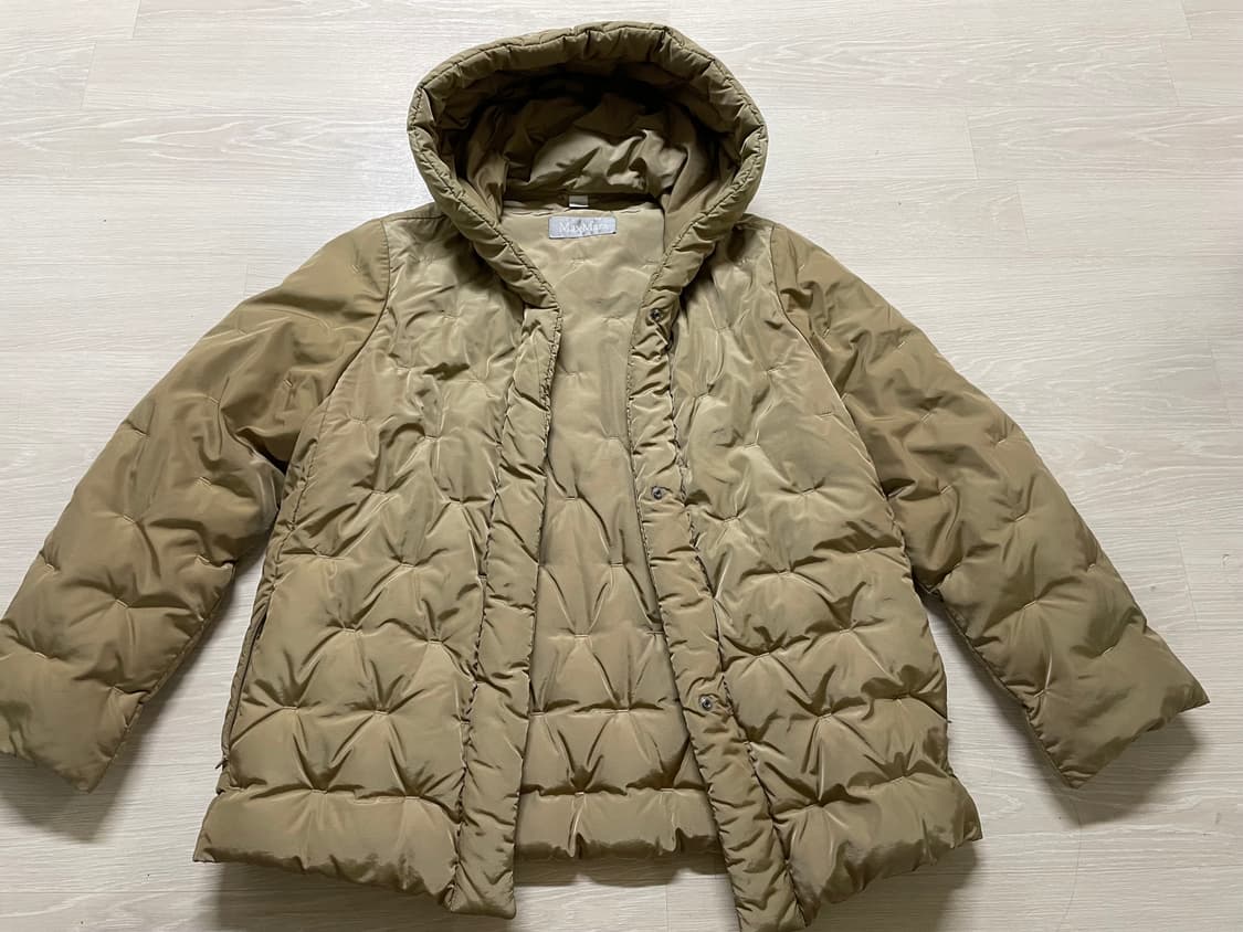 막스마라 후드 퀼팅 패딩 점퍼 상품이미지1