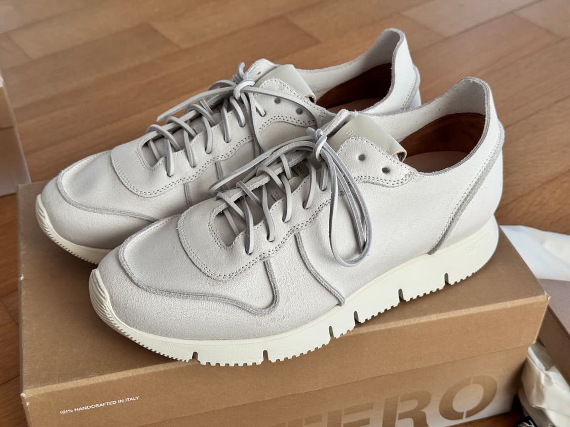 부테로 카레라 화이트 크랙레더 40 새제품 상품이미지2