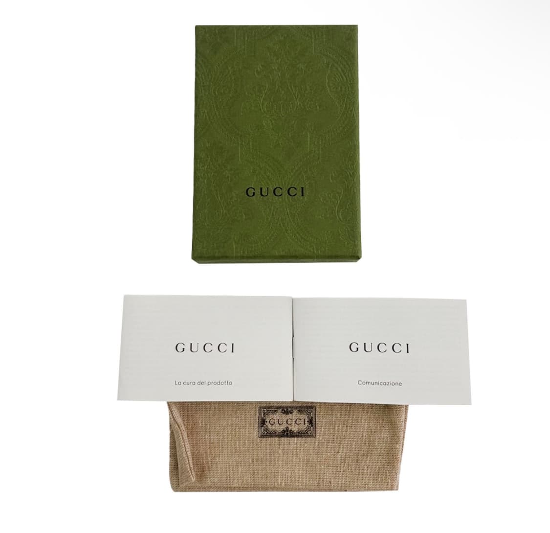 Gucci 구찌 남성 GG 러버 이펙트 카드 케이스 지갑 형광 옐로우 상품이미지6