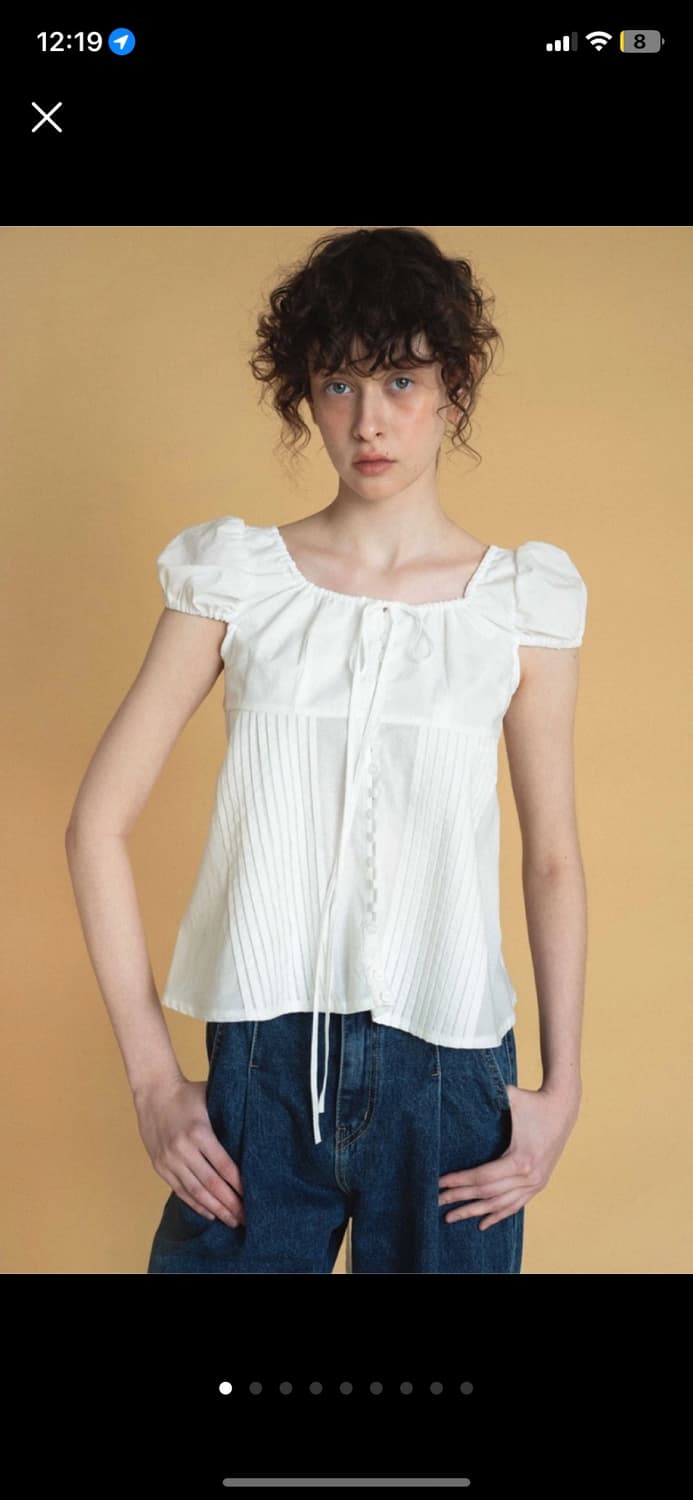 새상품) 위드아웃썸머 몬타나 블라우스 상품이미지1