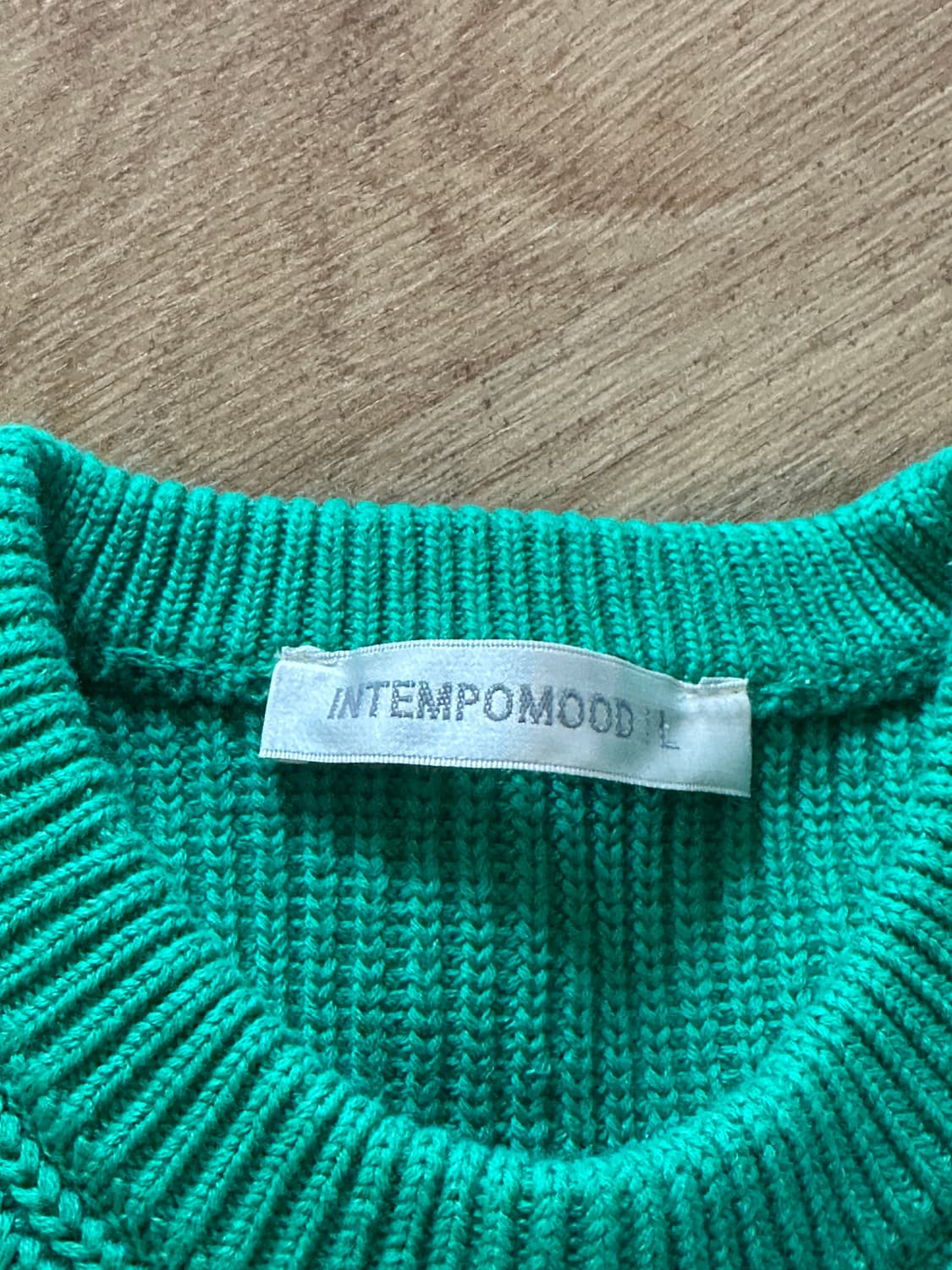 인템포무드 하찌 풀오버 니트 L 상품이미지2