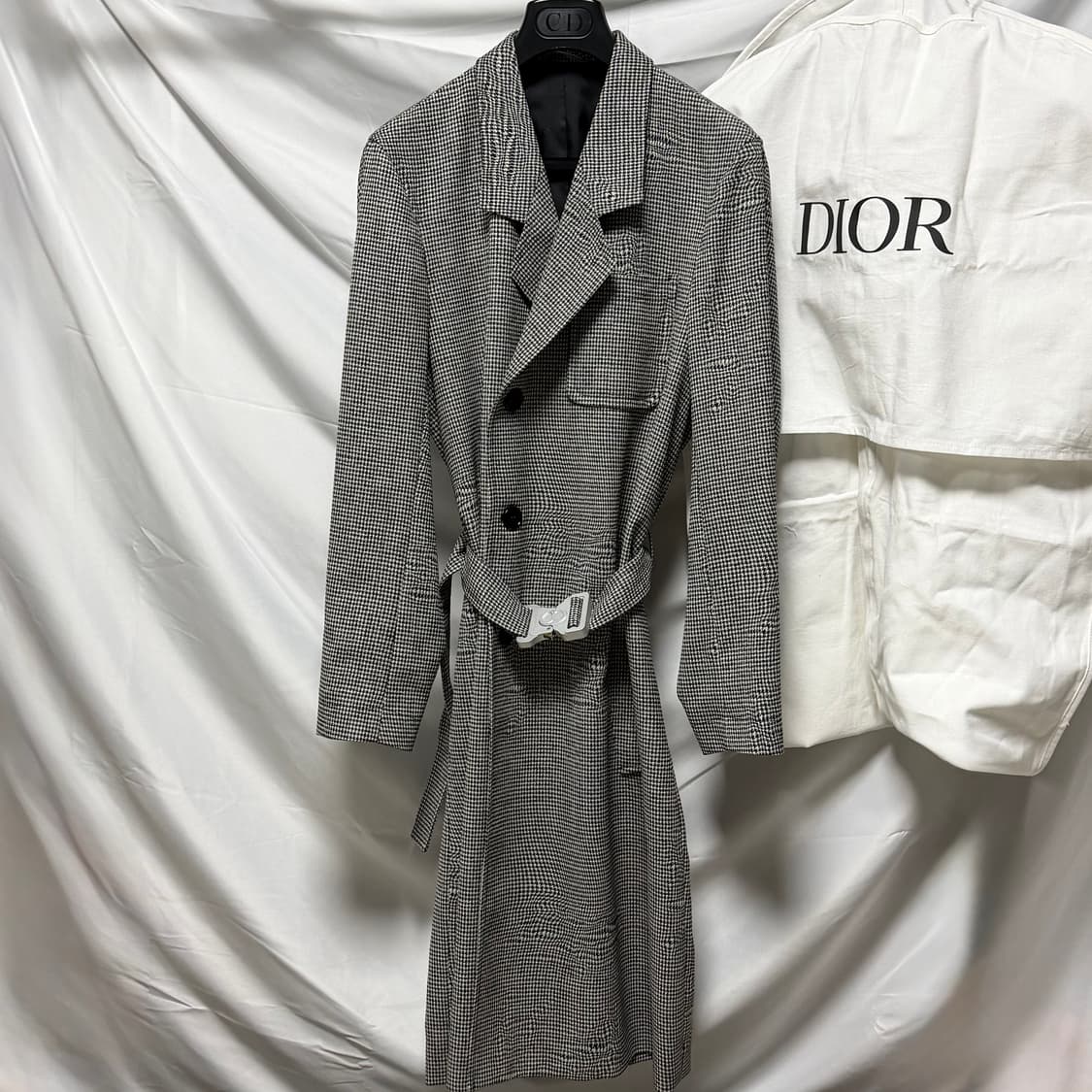 [S+급/46] 디올 큐프라 울 롱 코트 자켓 상품이미지1