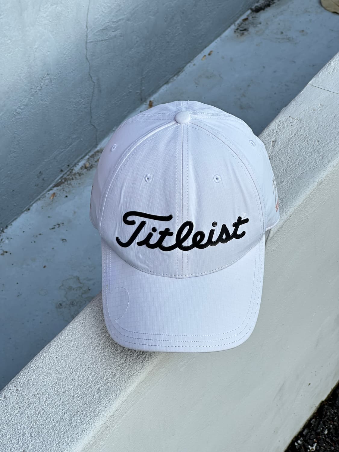[F] 타이틀리스트 로고 화이트 볼캡 모자 김효주 상품이미지1