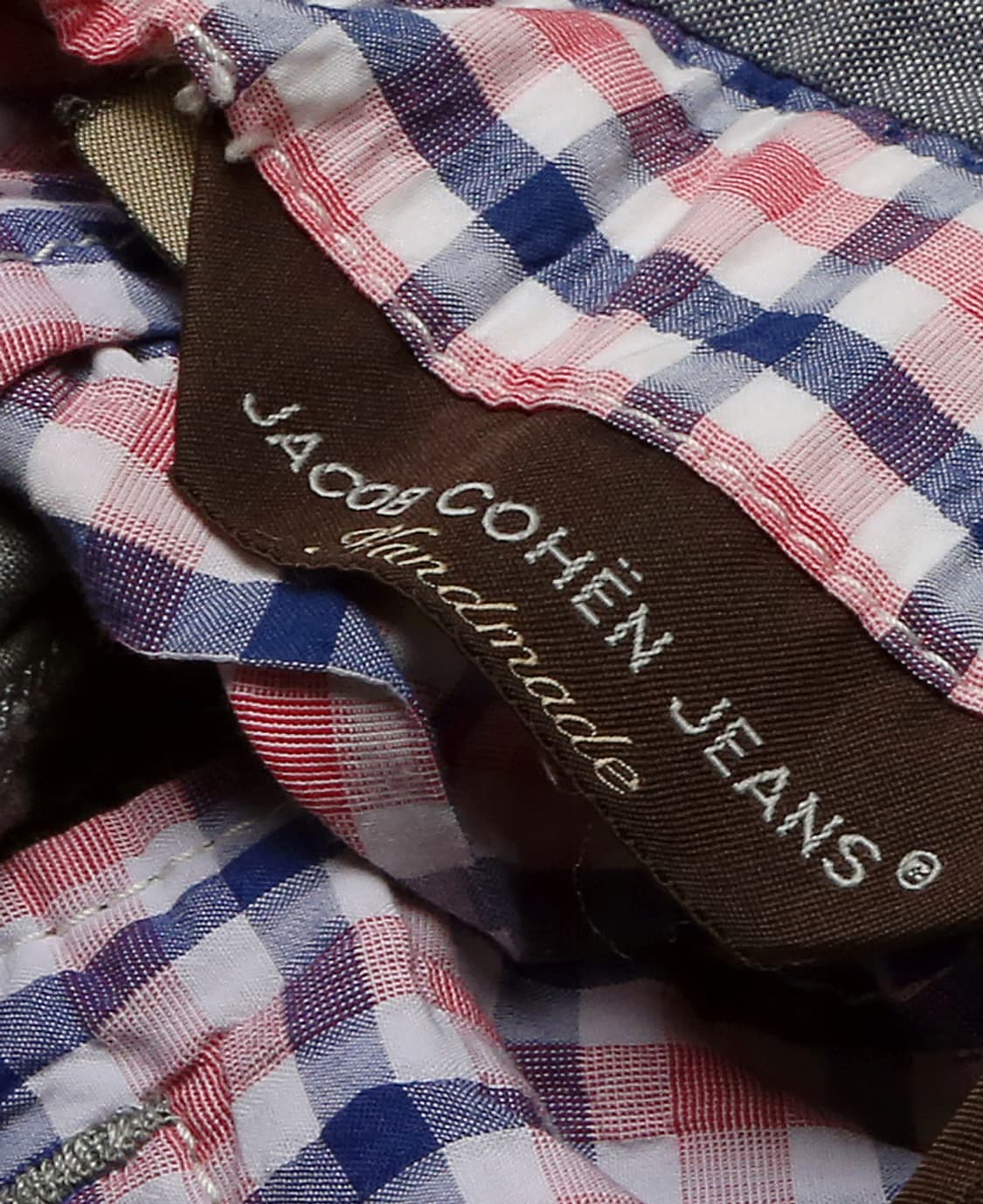 야콥 코헨 [Jacob Cohen] 660 이태리 테일러드 체크 팬츠 상품이미지7