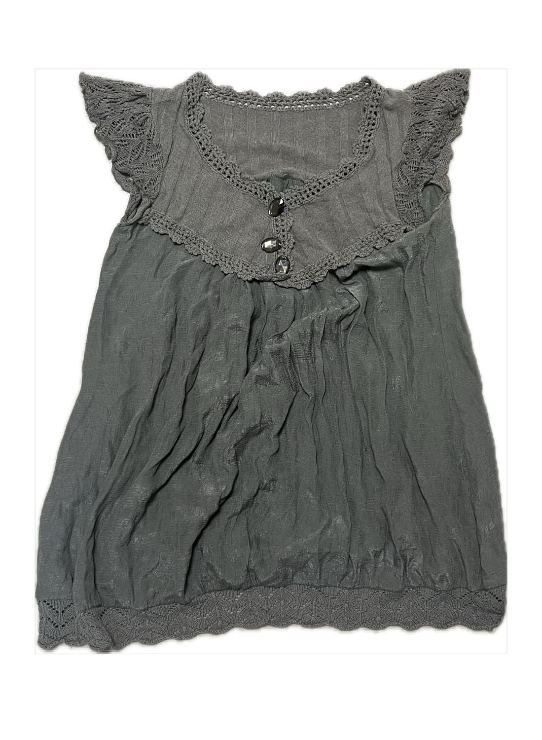 빈티지 모리룩 슬리브리스 상품이미지1