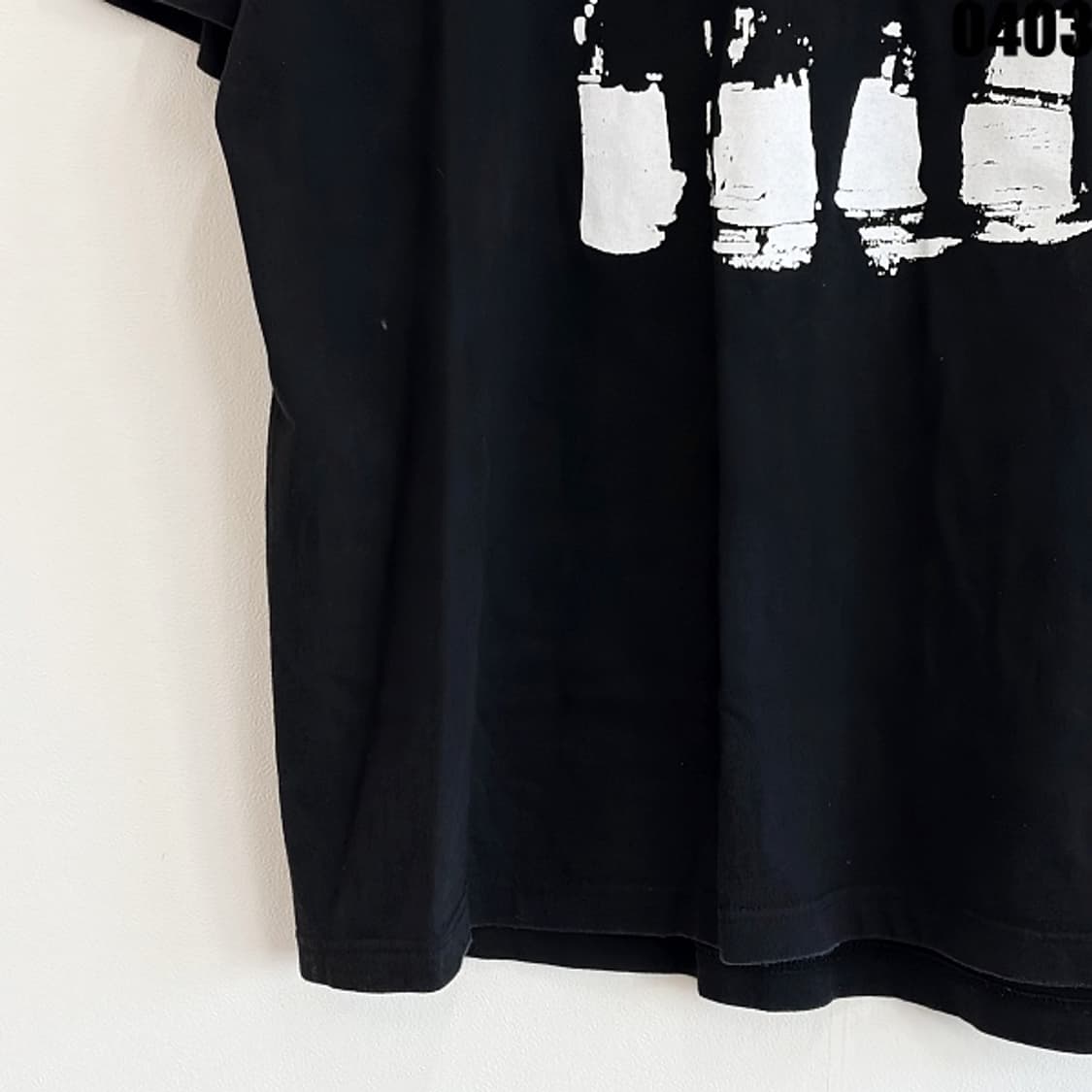 프로즌 멍키 비틀즈 프린팅 반팔 티셔츠 XL 0403 상품이미지3