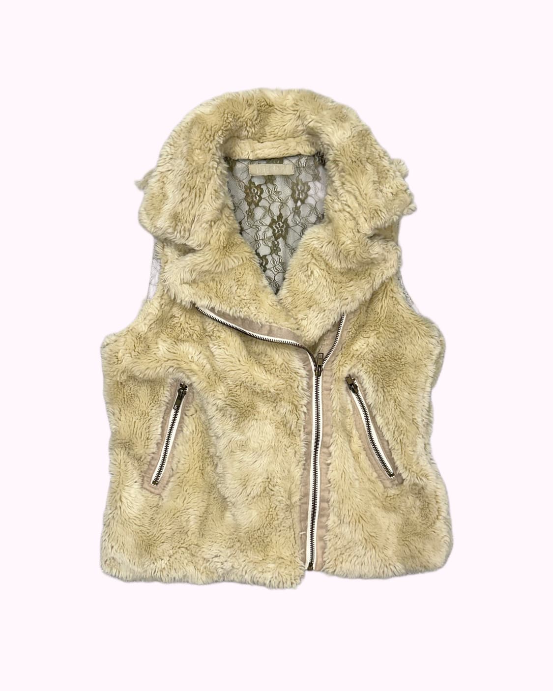 fur rider vest jacket 상품이미지1