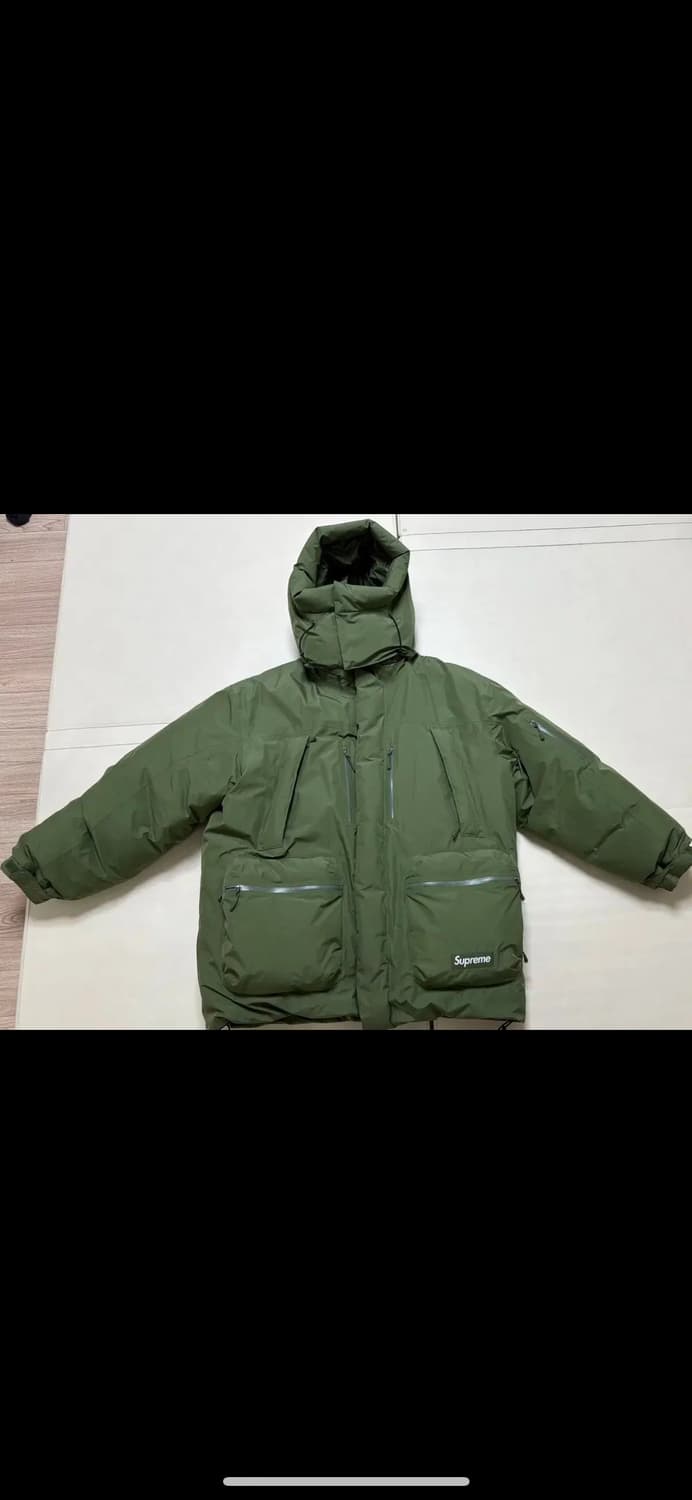 슈프림  패딩 고어텍스 필다운700 올리브 L사이즈 상품이미지1