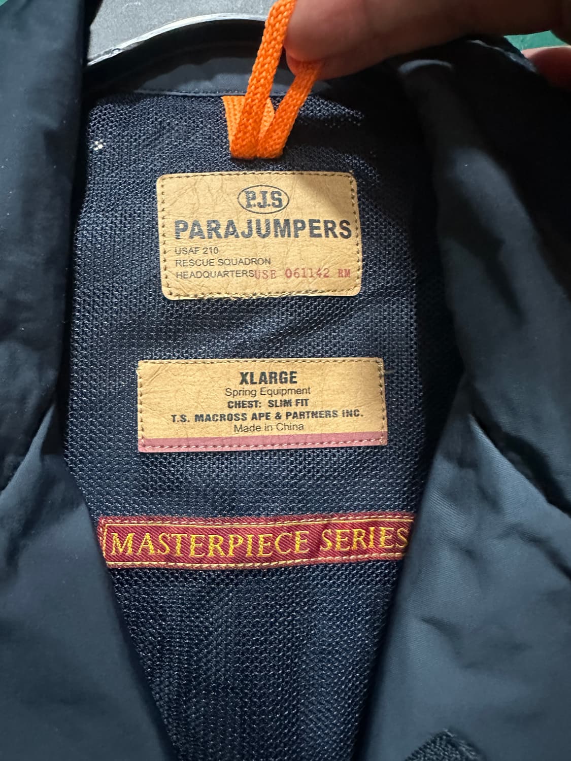 파라점퍼스 나일론 블레이져 XL 상품이미지3