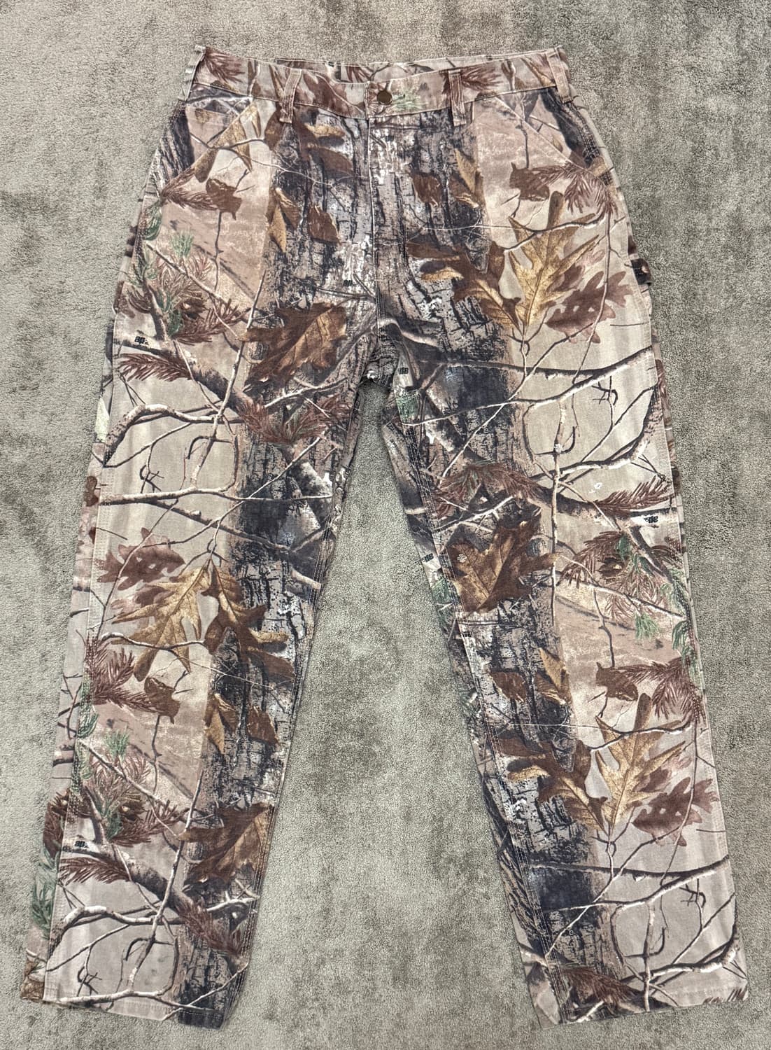 칼하트 B235 리얼트리 카모 덩가리핏 팬츠 상품이미지1