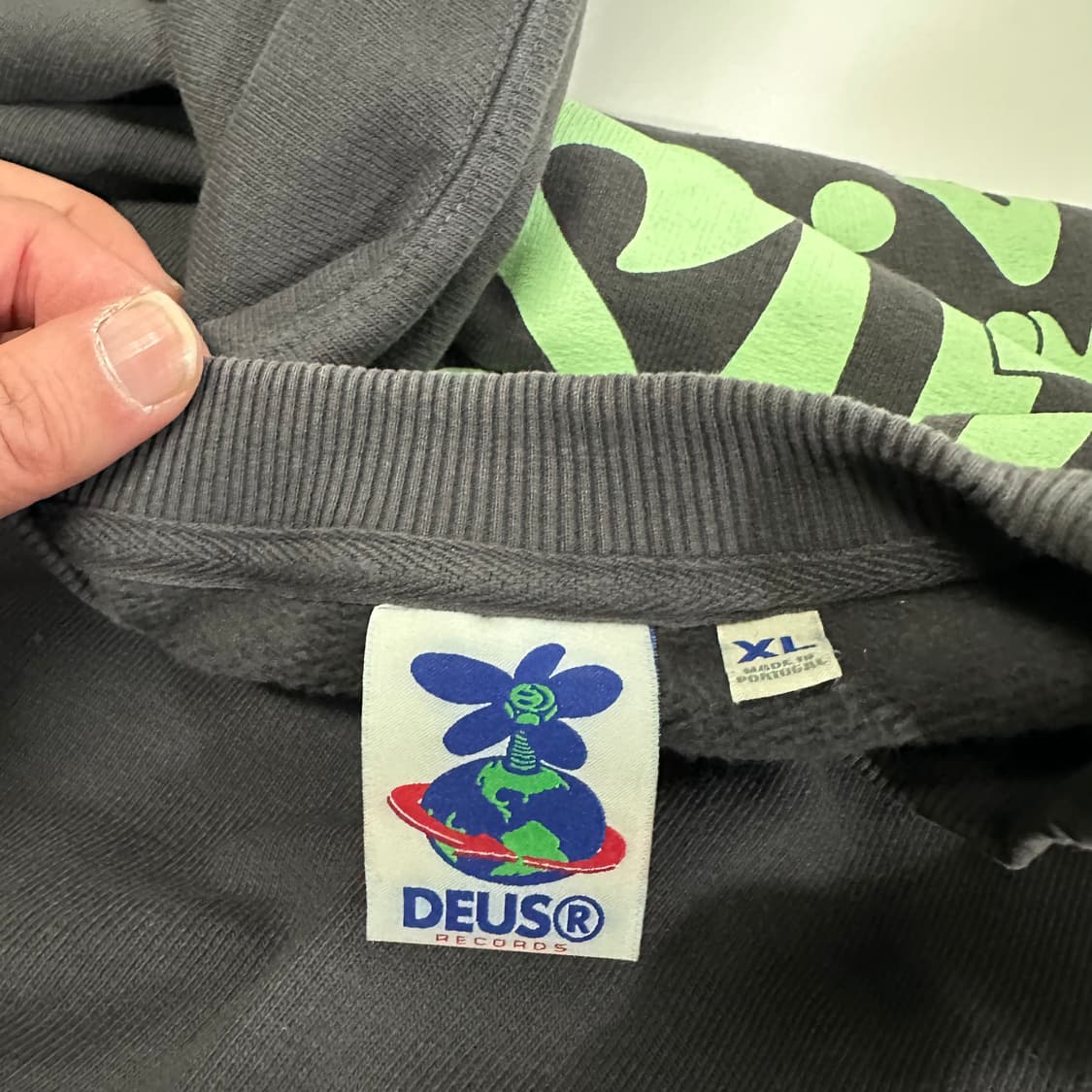 XL 데우스 엑스 마키나 차콜 하모니 앤트러사이트 맨투맨 상품이미지6