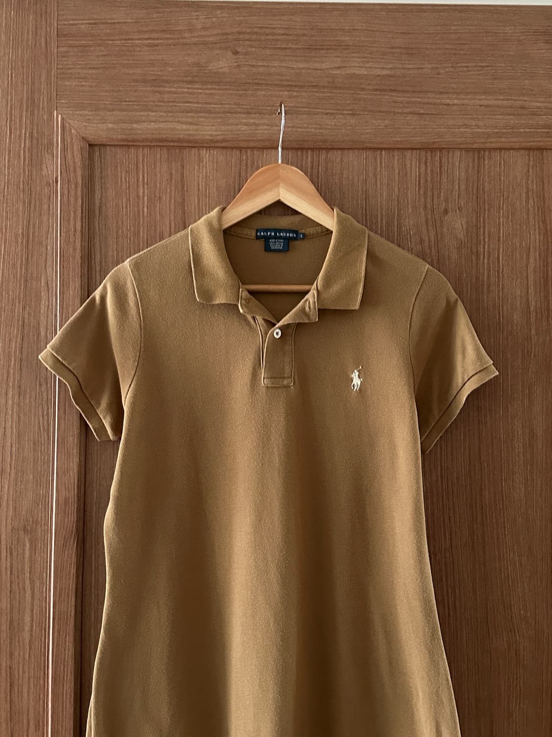 Polo Ralph Lauren 베이지 PK 반팔 원피스 L 상품이미지4