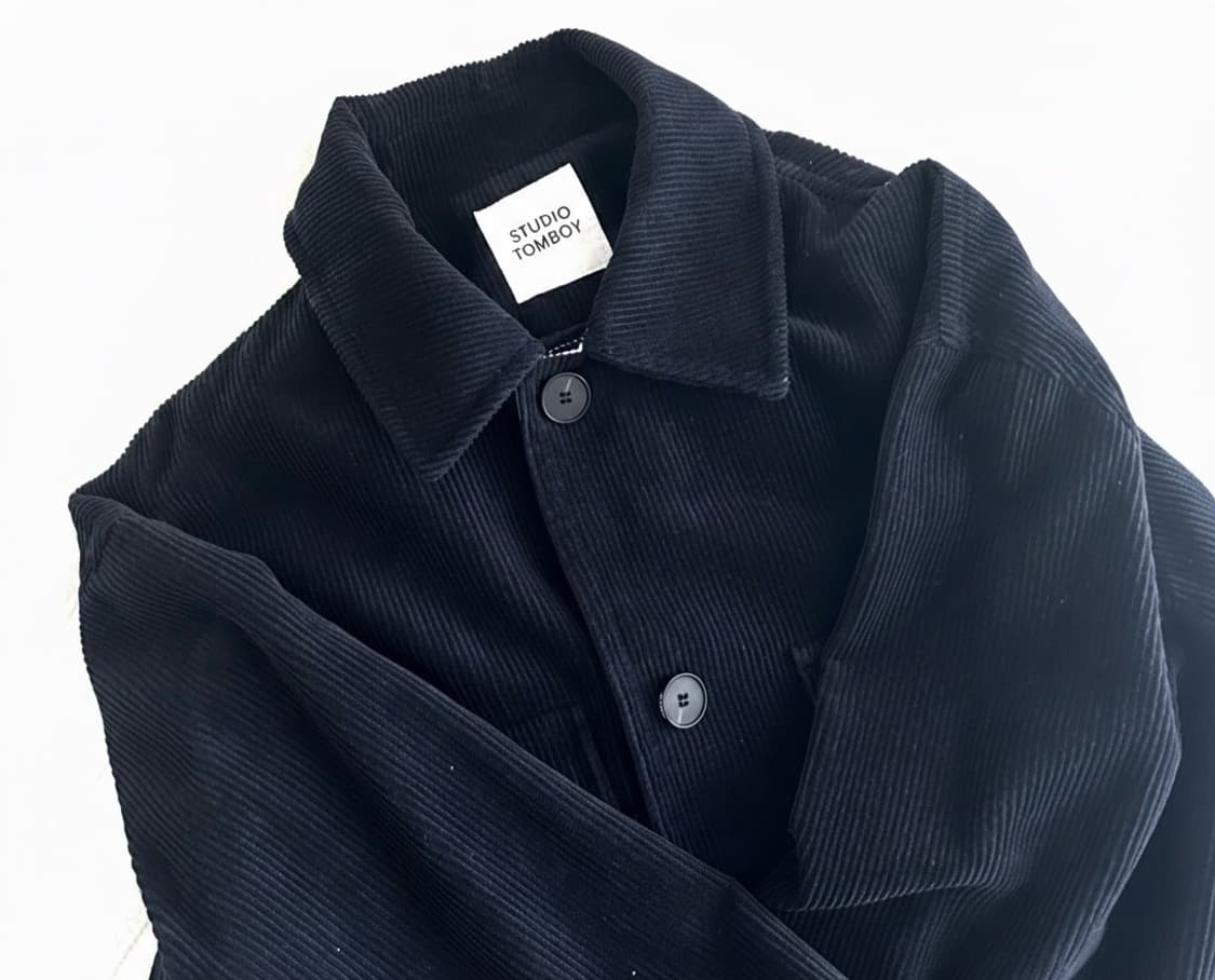 스튜디오 톰보이 희귀 코듀로이 오버핏 자켓  상품이미지1