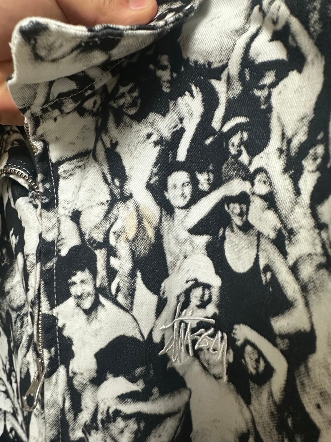 [L] 스투시 몹 빙 비치 자켓 상품이미지4