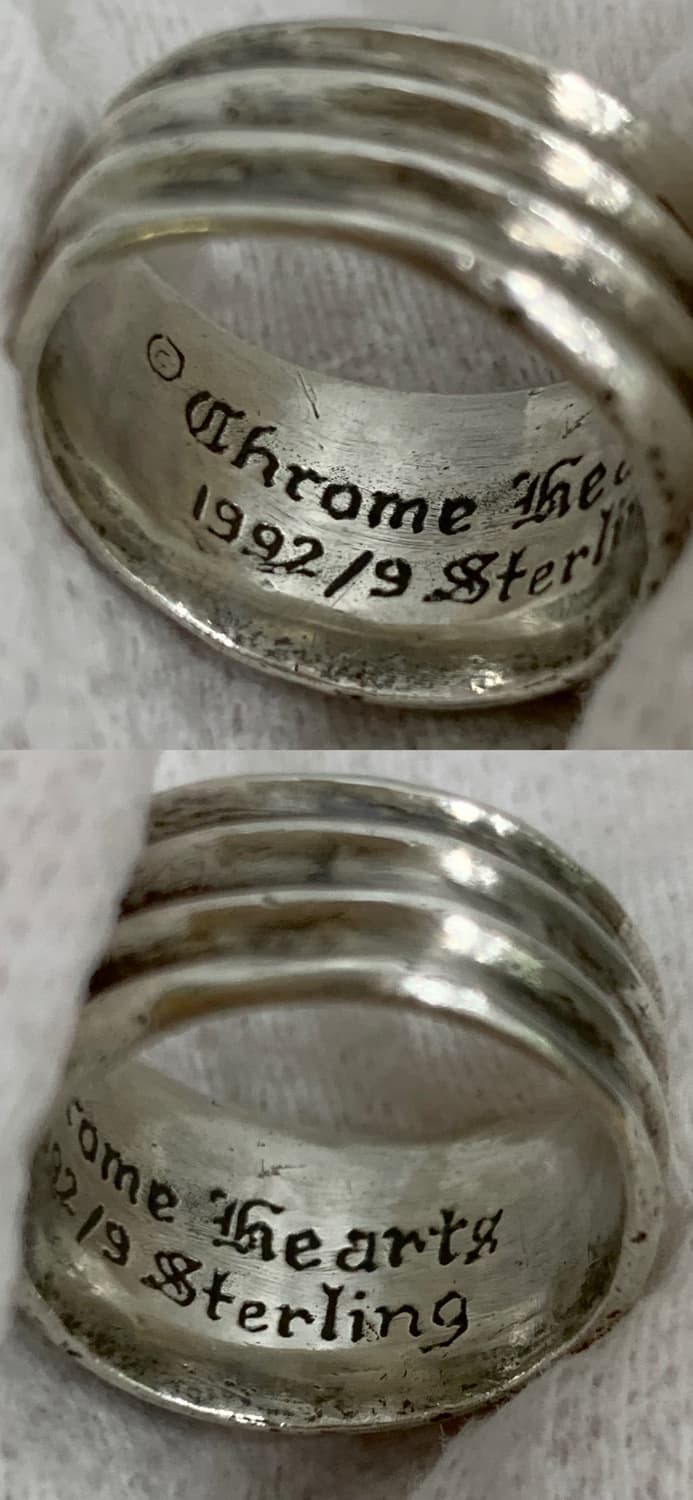 [국내 17호] 크롬하츠 대거링 실버 은 반지 상품이미지8
