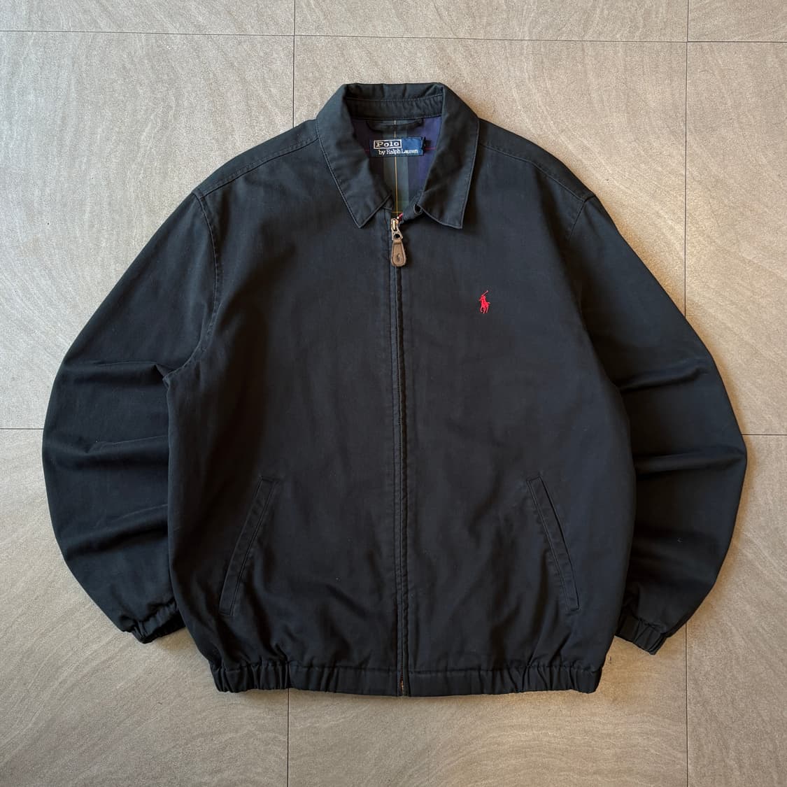 폴로 정품 블랙 스윙톱 자켓 상품이미지1