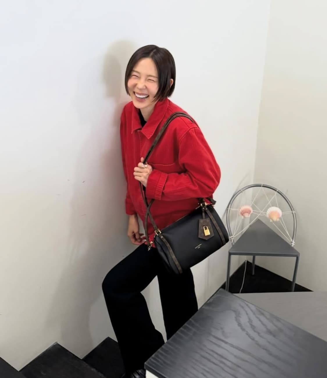 렉토 RECTO 가먼트 다이 워크 자켓 레드 상품이미지7