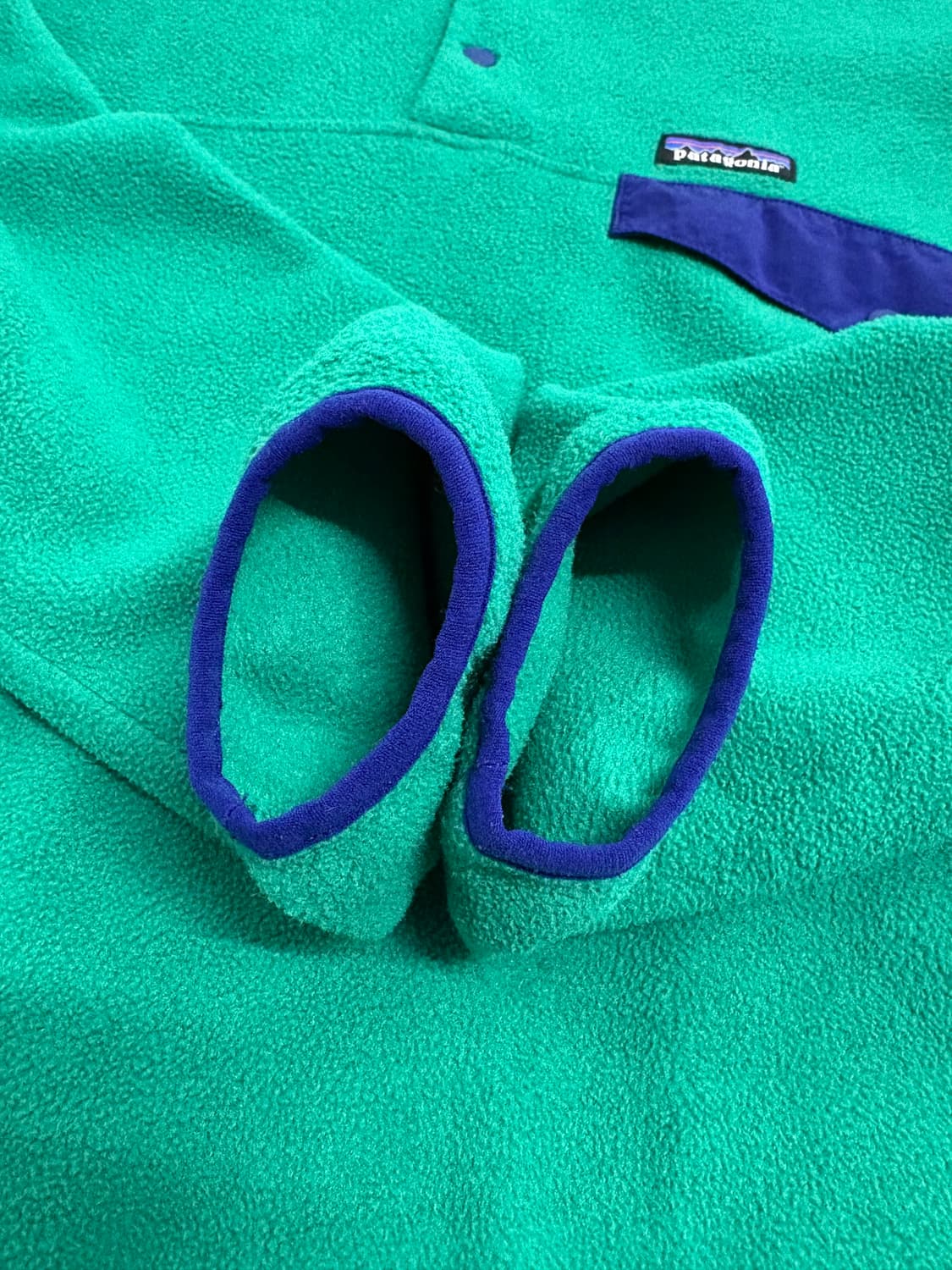 빈티지 파타고니아 신칠라 스냅티 그린 멘즈M 상품이미지5