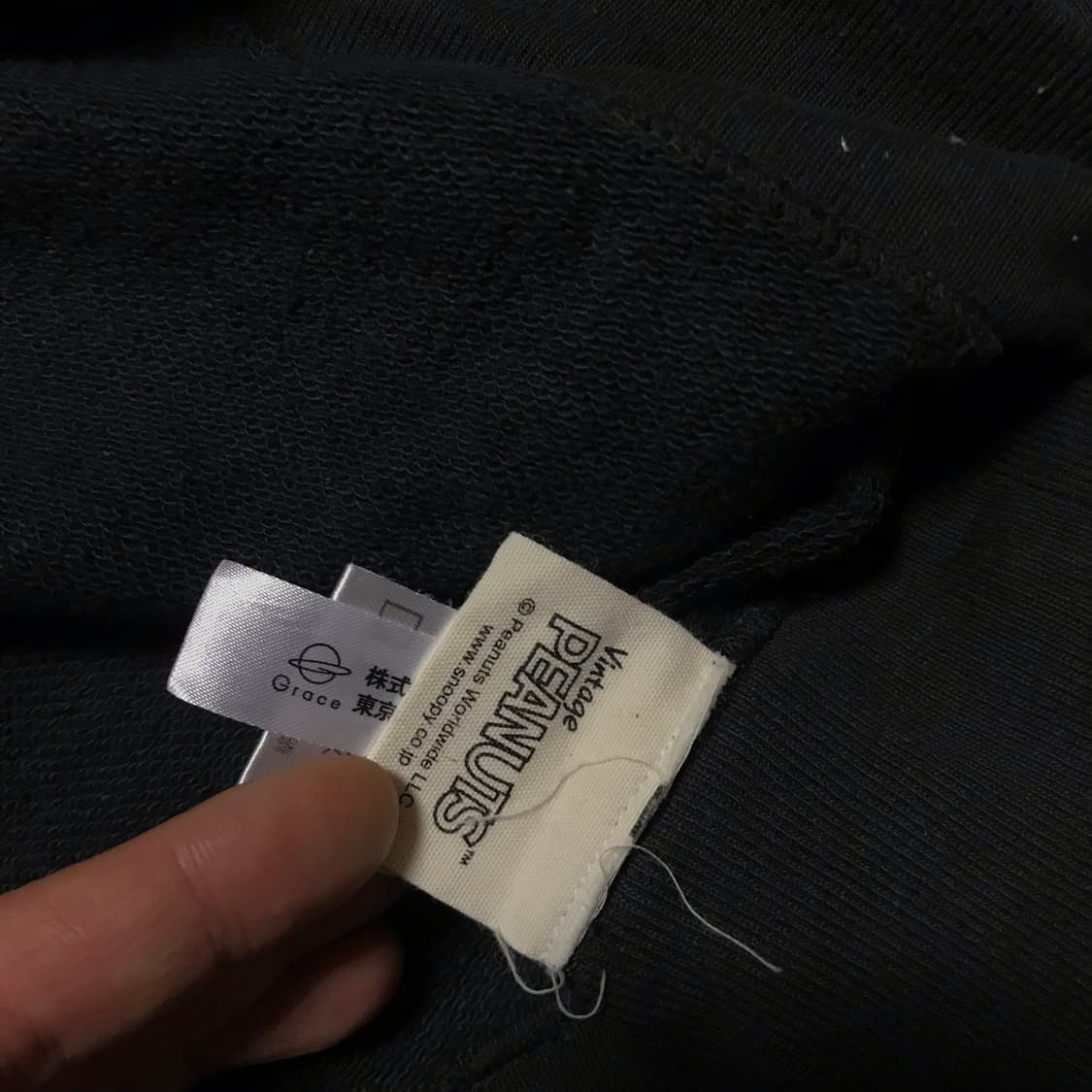 재팬 스탠다드 캘리포니아 x 피너츠 워시드 그레이 스웻 xl 상품이미지6