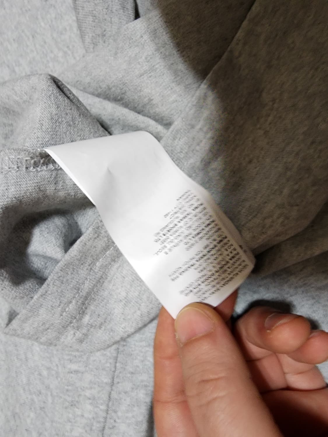 [S] 푸마 X 아미 티셔츠 라이트 그레이 상품이미지5