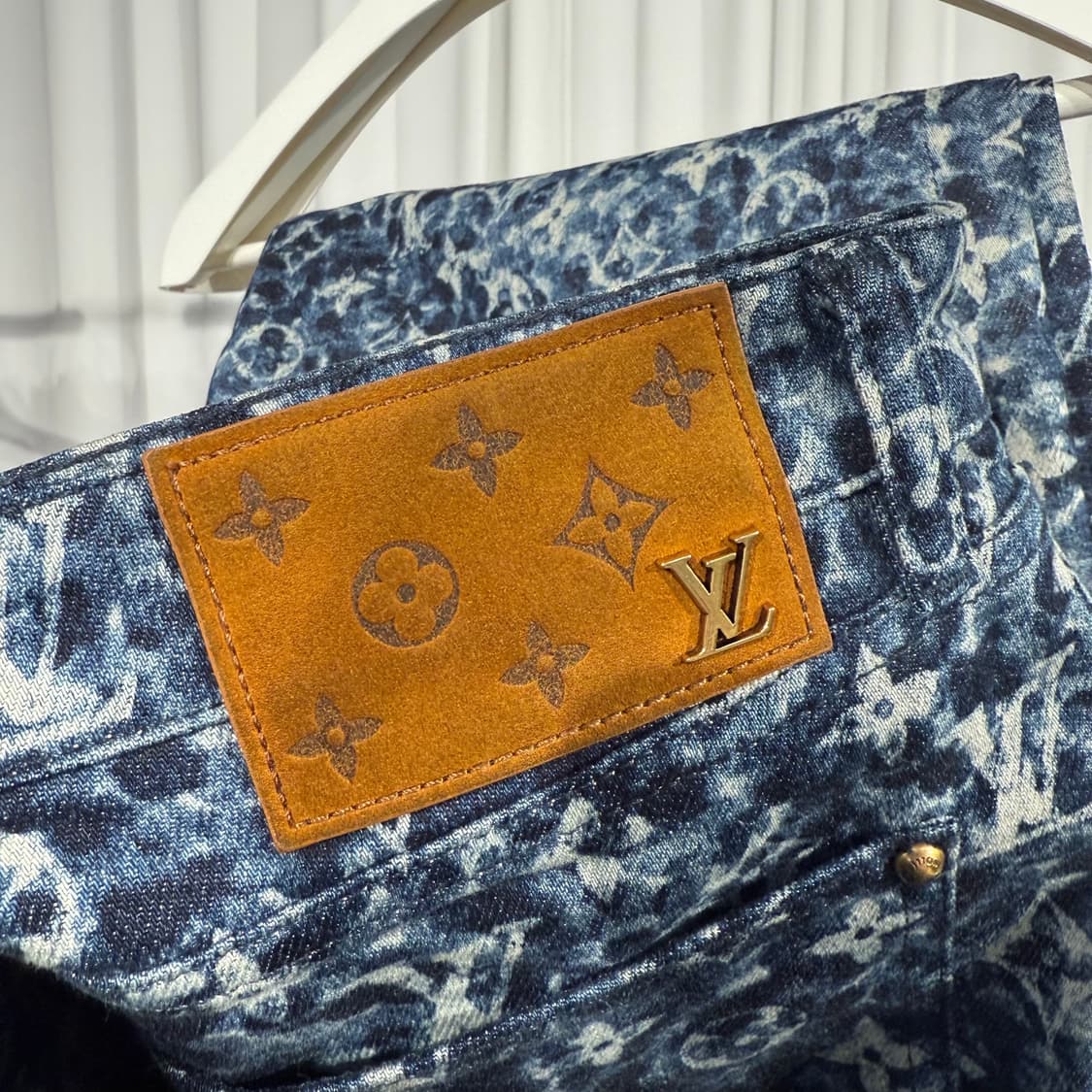 (34) 루이비통 워크웨어 모노그램 데님 팬츠 상품이미지3