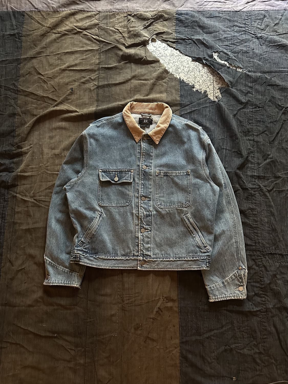 90s USA RRL Vintage Denim Jacket 상품이미지1