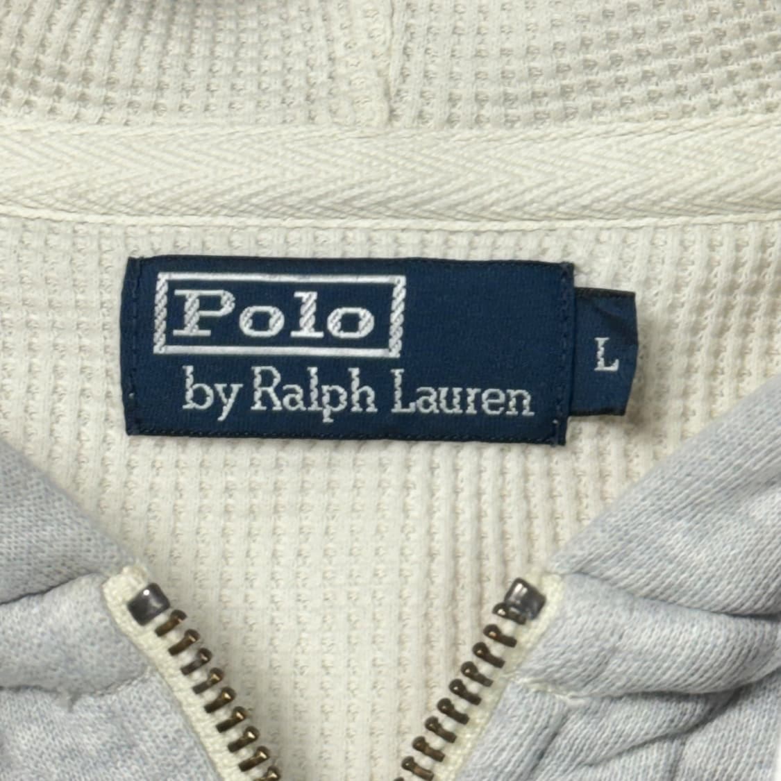 (L) 폴로 랄프로렌 써멀 후드집업 그레이 상품이미지3