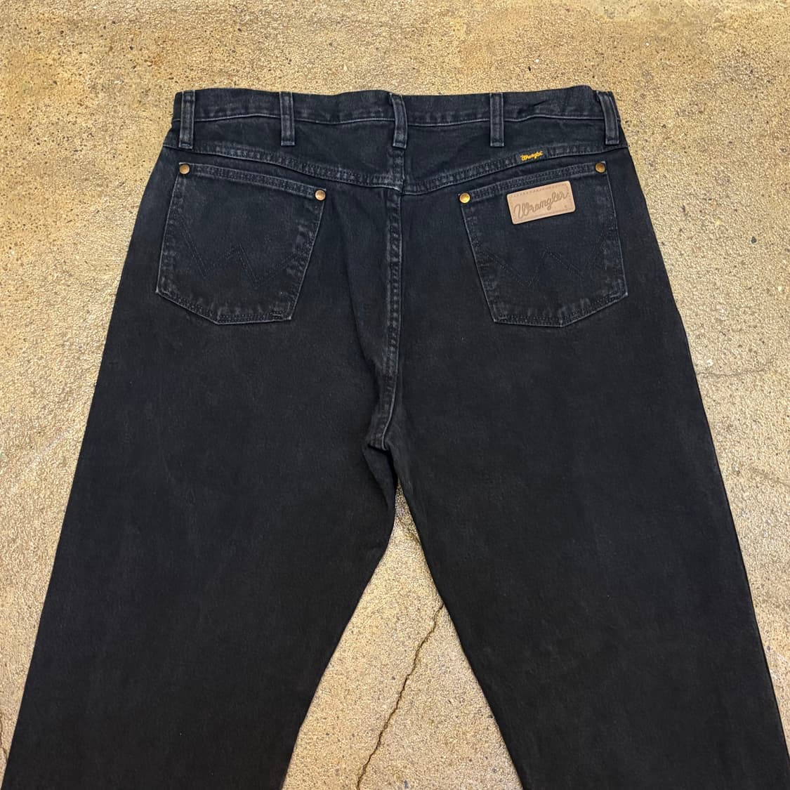 00s 미국 빈티지 랭글러 블랙진 청바지 상품이미지6