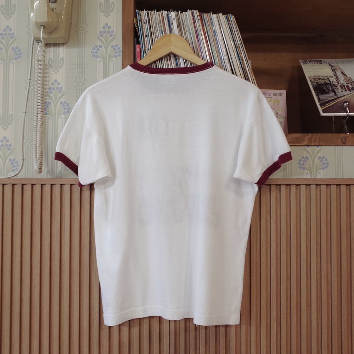80's Champion Snoopy Ringer T-shirt 상품이미지3