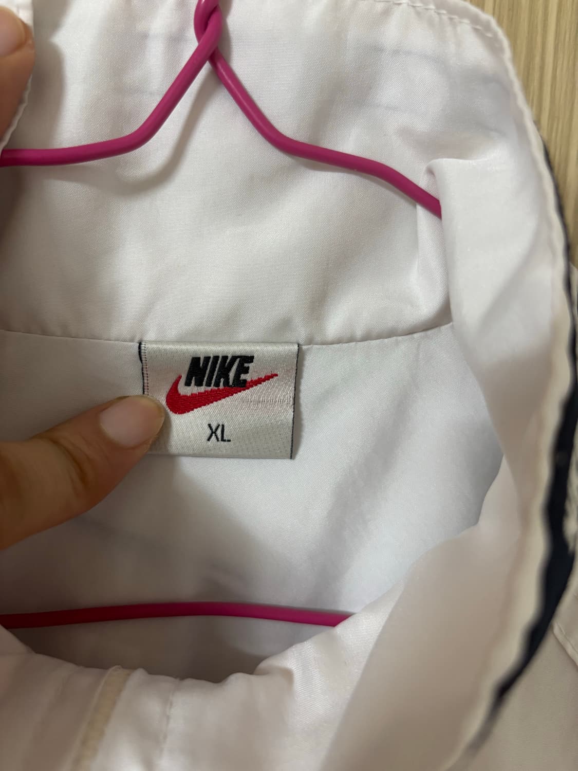 나이키 USA 90s 올드스쿨 화이트 자켓 상품이미지3