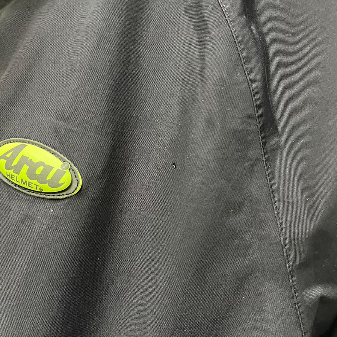 Arai 아라이 구형 블랙 형광 바람막이 라이더 자켓 L 상품이미지7