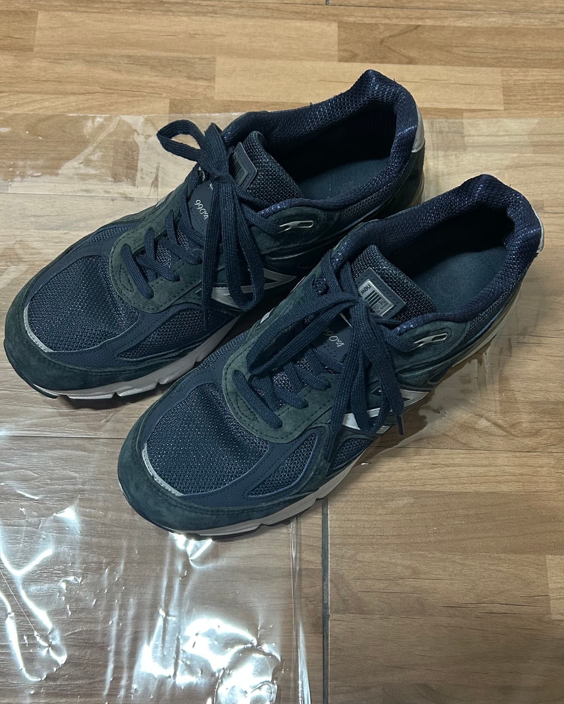 뉴발란스 990v4 USA 네이비 실버 280 워런티카드 포함 상품이미지7