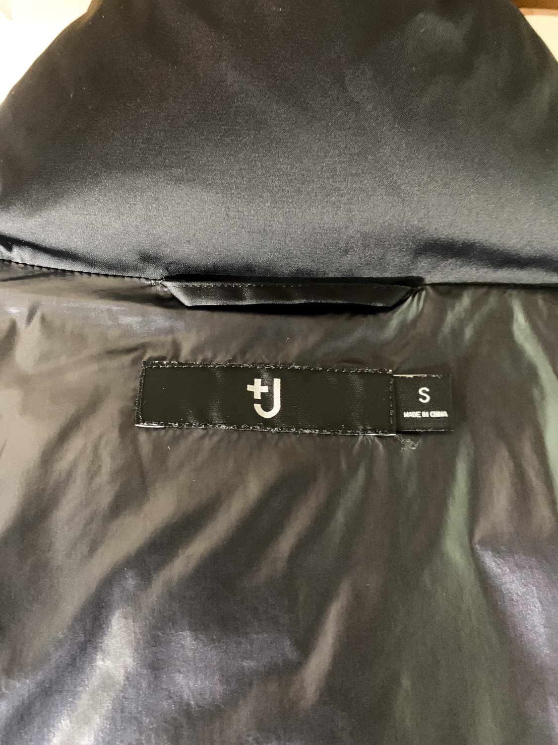 유니클로 x 질샌더 여성 다운 패딩 블랙 (S) 상품이미지9