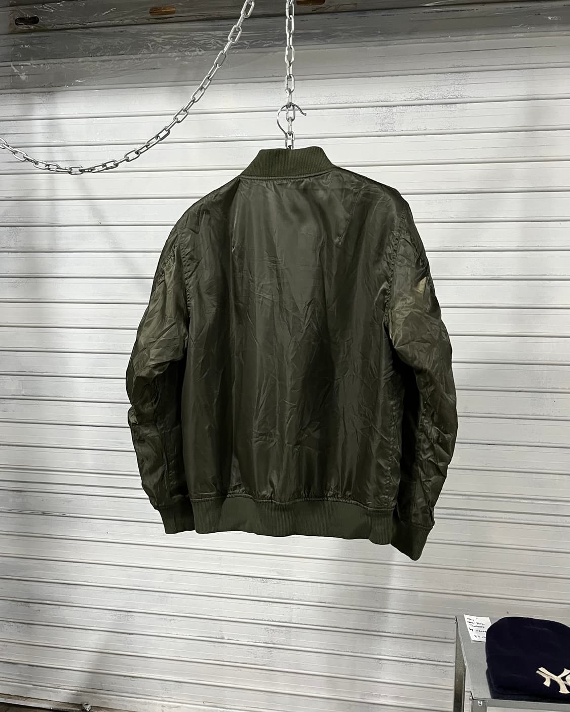 Blue Standard ma-1 bomber jacket 상품이미지5