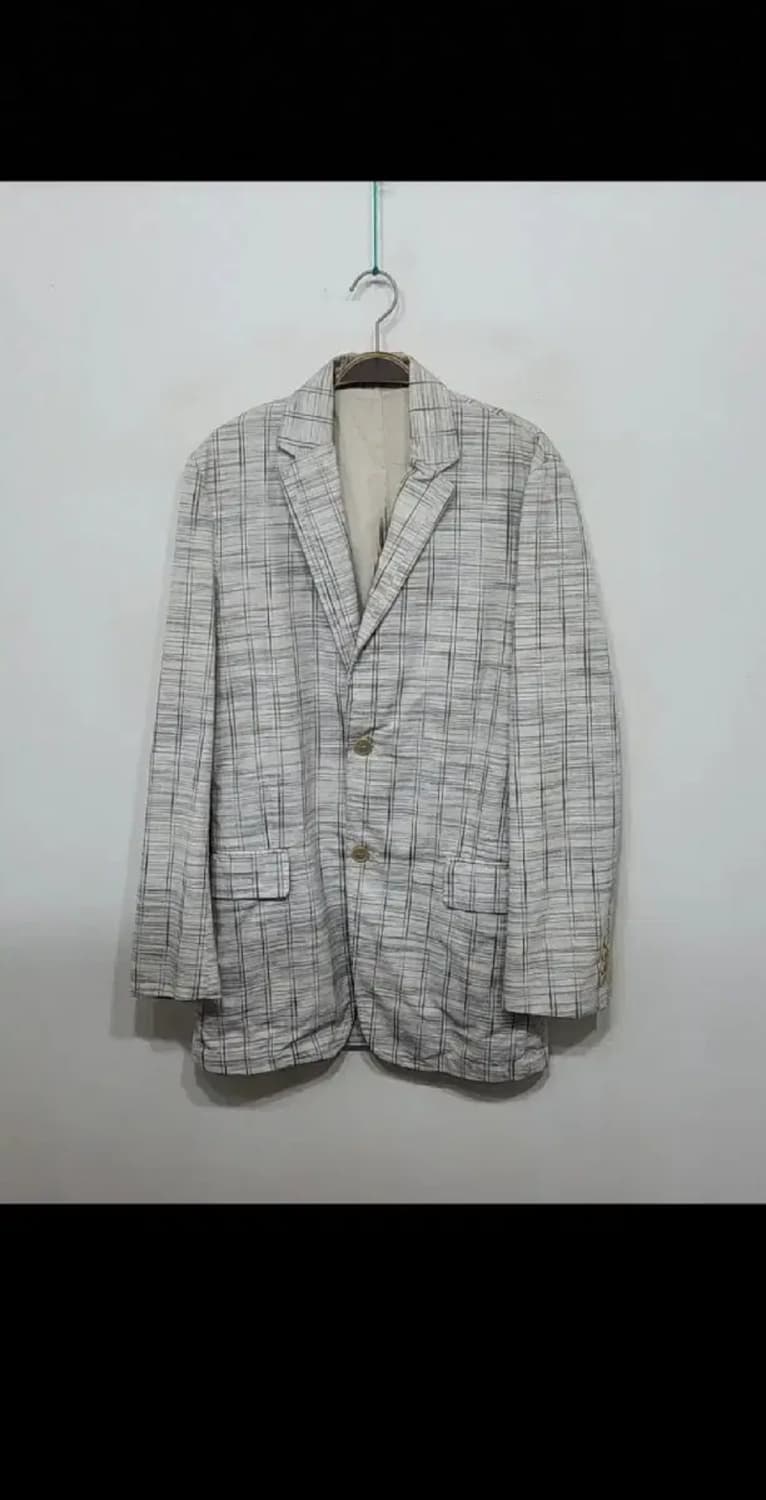 (L) 겐조 체크자켓 싱글 켄조 블레이져 매장판  상품이미지1