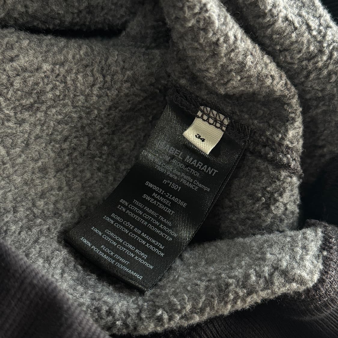 이자벨마랑 에뚜왈 밀리 로고 후디 상품이미지5