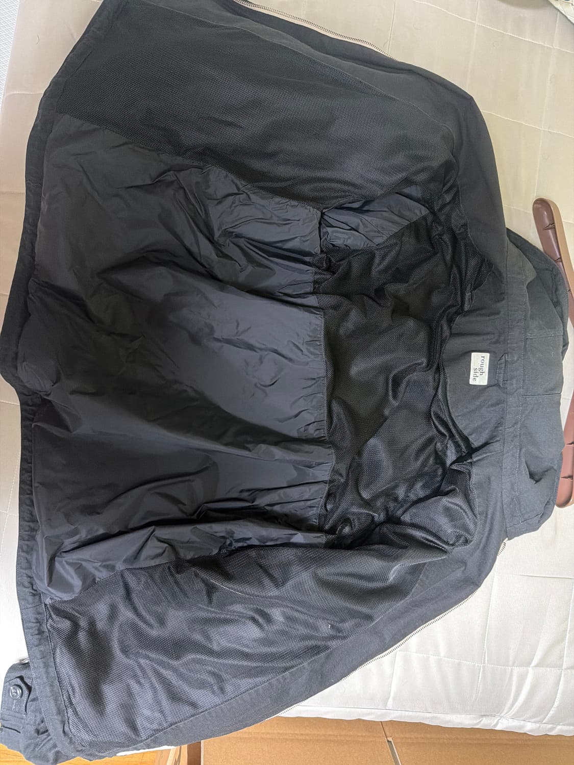 러프사이드 힐파카 블랙 4사이즈 상품이미지4