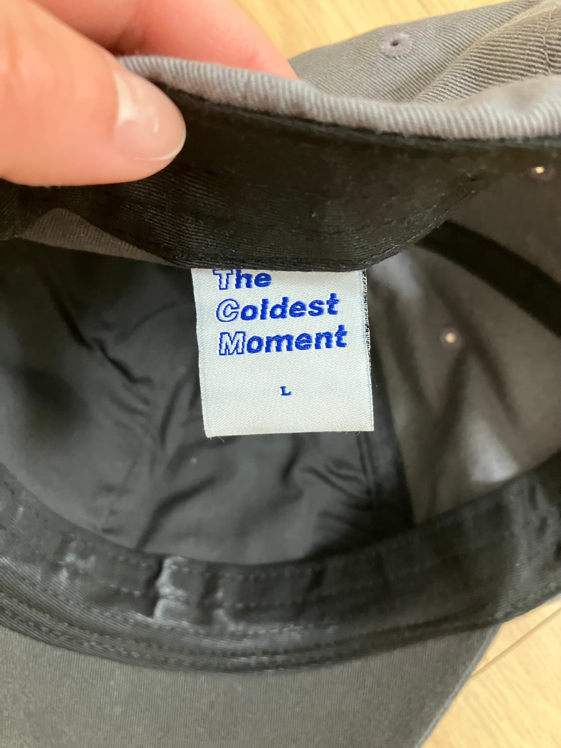 더콜디스트모먼트 TCM qas cap charcoal 59호 상품이미지6