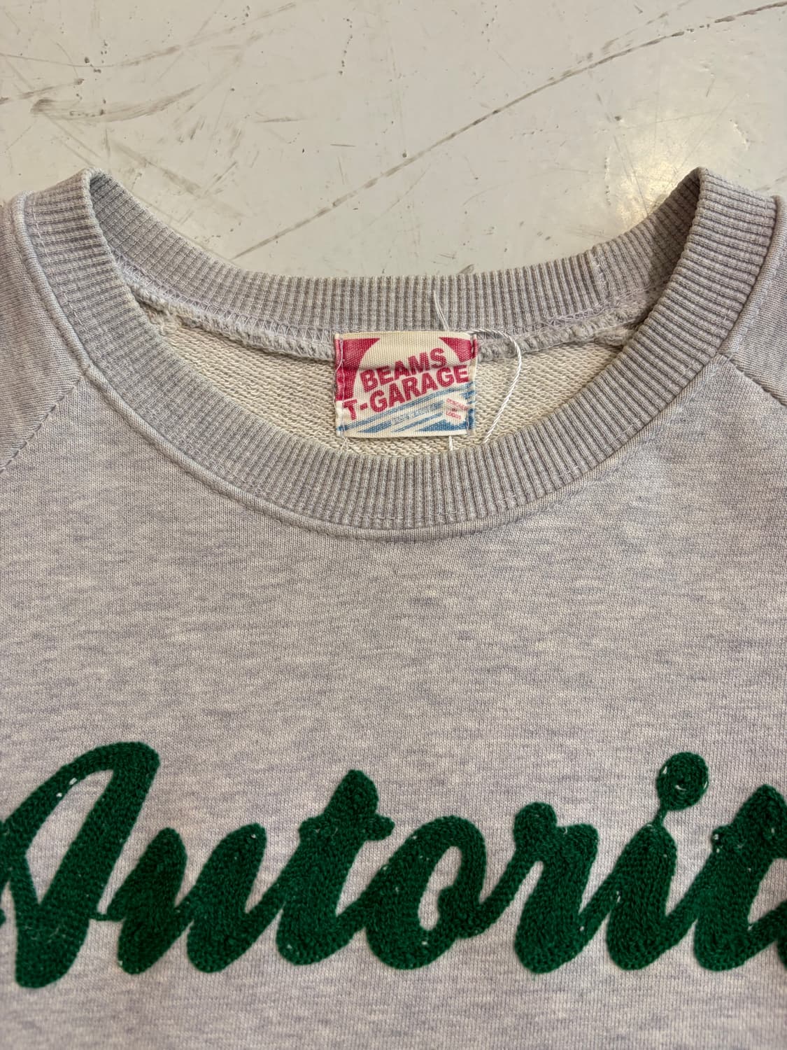 Beams T-Garage 클로버 로고 스웻셔츠 상품이미지4
