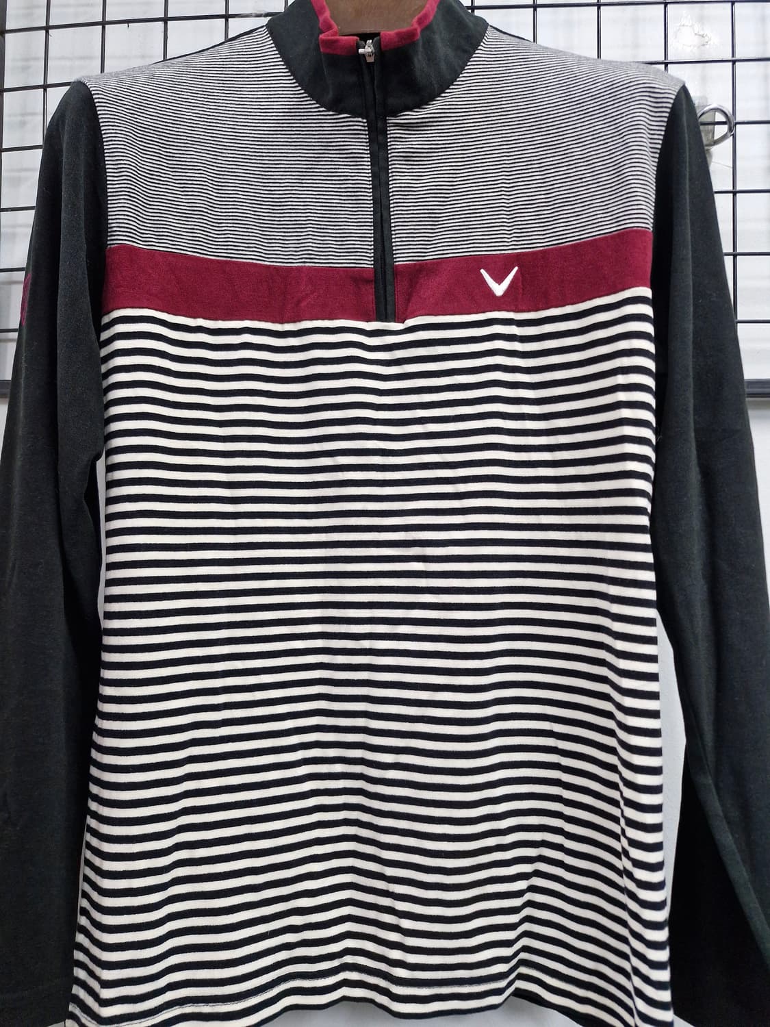 95M 캘러웨이 기능성 반집업 긴팔티. 상품이미지5