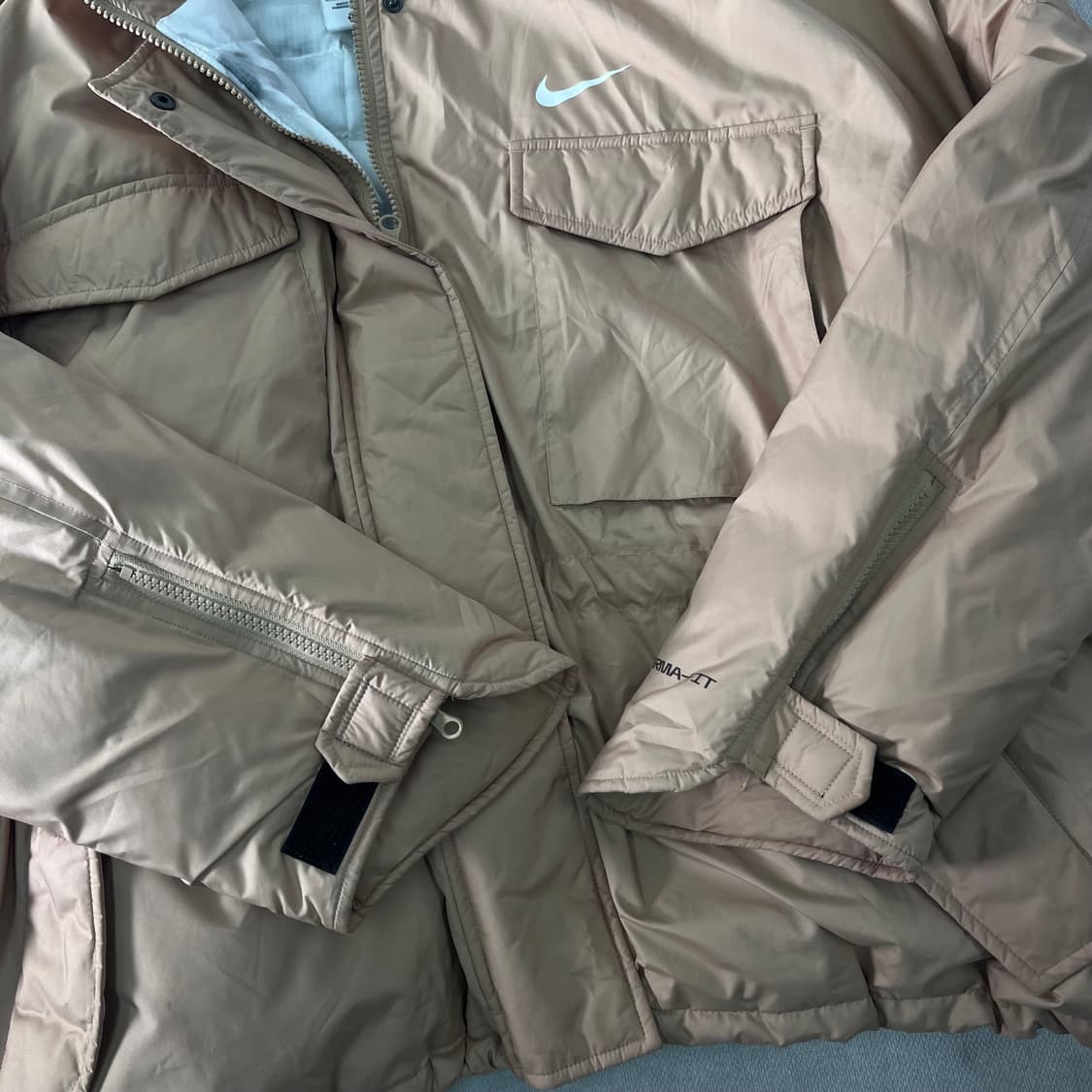 W 100 나이키 21FW 써마핏 리펠 M65 후디 푸퍼 패딩 상품이미지6