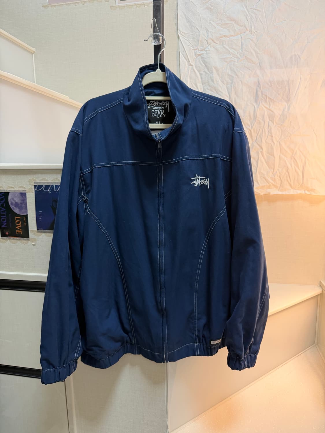 스투시 스티치 안감 디테일 자켓 상품이미지1