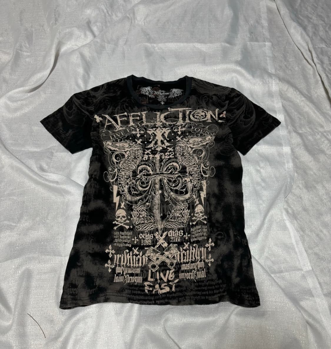 "Affliction " OO's Archive graphic SK8 T 상품이미지1