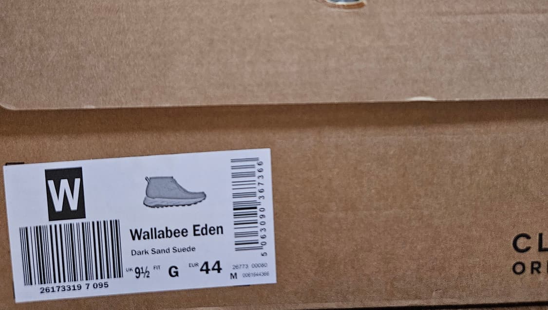 클락스 왈라비 에덴 eden uk 9.5h 상품이미지4