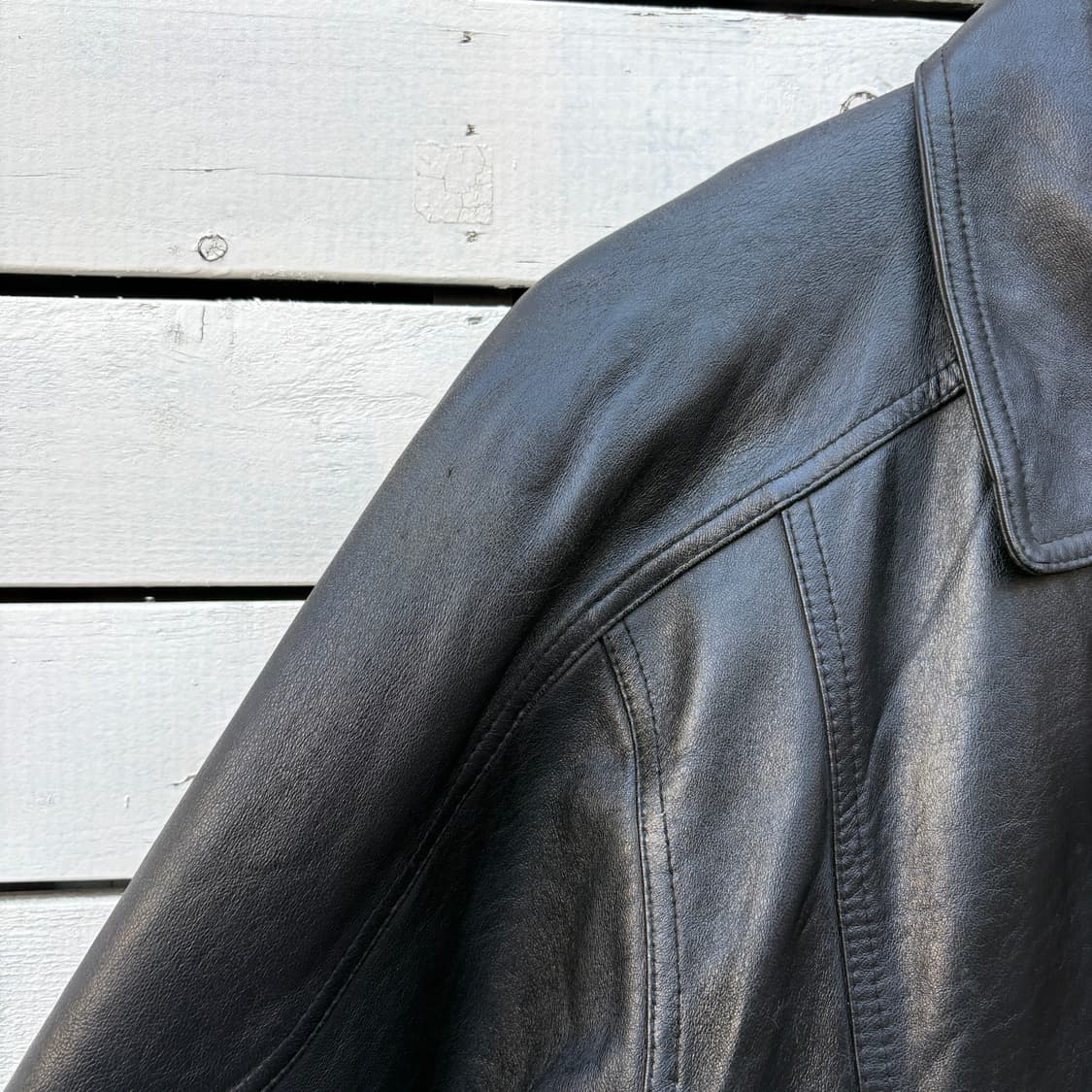 Vintage 빈티지 레더 가죽 자켓 상품이미지2