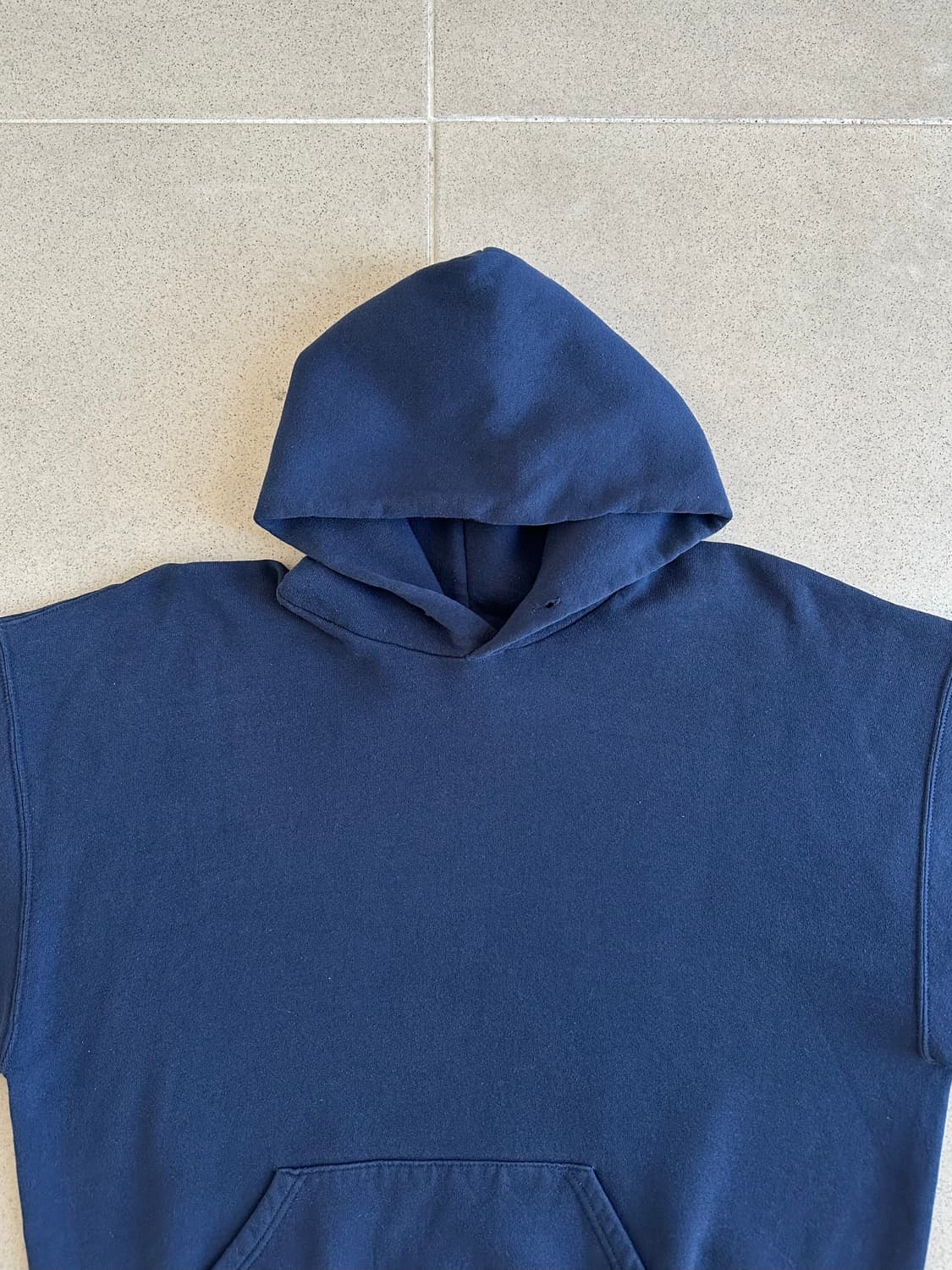 90s 빈티지 러셀 후드 네이비 XL 상품이미지4