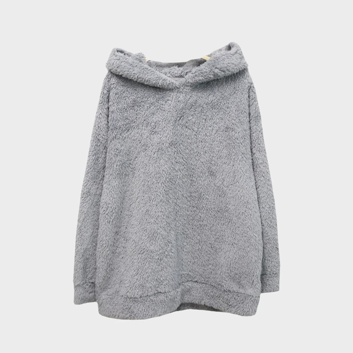 GU 래빗 퍼 후드티 61036 상품이미지2