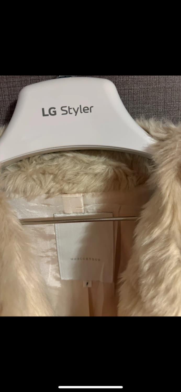 MERCURYDUO 퍼 코트 아이보리 Japan 상품이미지2