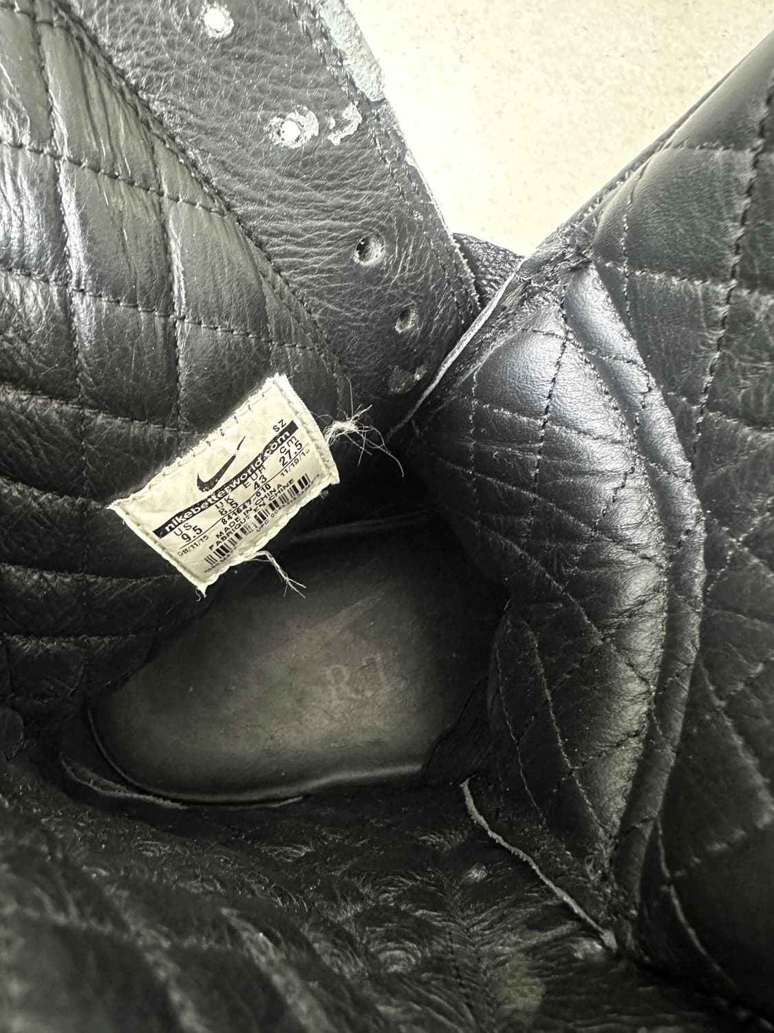 나이키 x 리카르도 티시 빅텅 레더 덩크 하이탑 상품이미지9